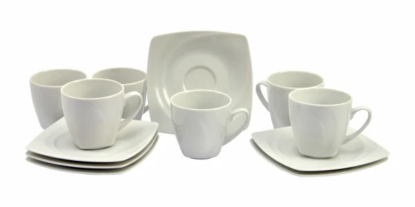 Null 6er Set Kaffeetasse Mit Untertasse Trend 4