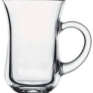 Null 12er Set Teeglas Ceylon 220ml – Klassische Teetasse Aus Hitzebeständigem Glas Mit Henkel 17