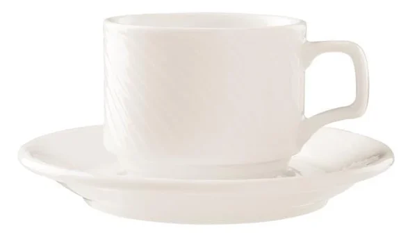 Null Indi Tasse Mit Untertasse Grau (4 Stück) Von CHEFGASTRO 8