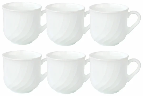 Null 6er Set Kaffeetasse Ebro 23,5 Cl Aus Opal-Hartglas 1