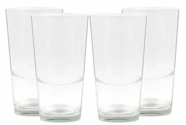 Null 6er Set Latte Macchiato Blancho Glas – 39cl Kaffeeglas Stapelbar Ohne Dekor 3