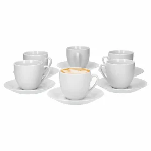 Null 6er Set Kaffeetasse Ebro 23,5 Cl Aus Opal-Hartglas 17