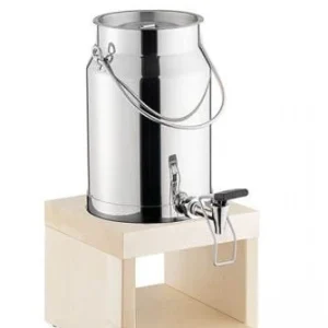 Null APS Milchdispenser -BRIDGE- 31 X 20 Cm, H: 39 Cm, 3 Liter 18/8 Edelstahl 15