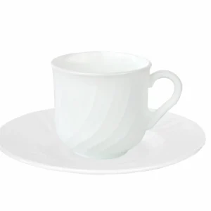 Null 6er Set Kaffeetasse Ebro 23,5 Cl Aus Opal-Hartglas 13