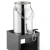 Null APS Milchdispenser -BRIDGE- 39 X 22 Cm, H: 45 Cm, 5 Liter 18/8 Edelstahl 25