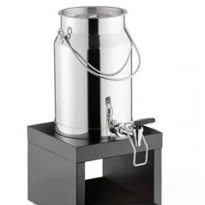 Null APS Milchdispenser -BRIDGE- 39 X 22 Cm, H: 45 Cm, 5 Liter 18/8 Edelstahl 11